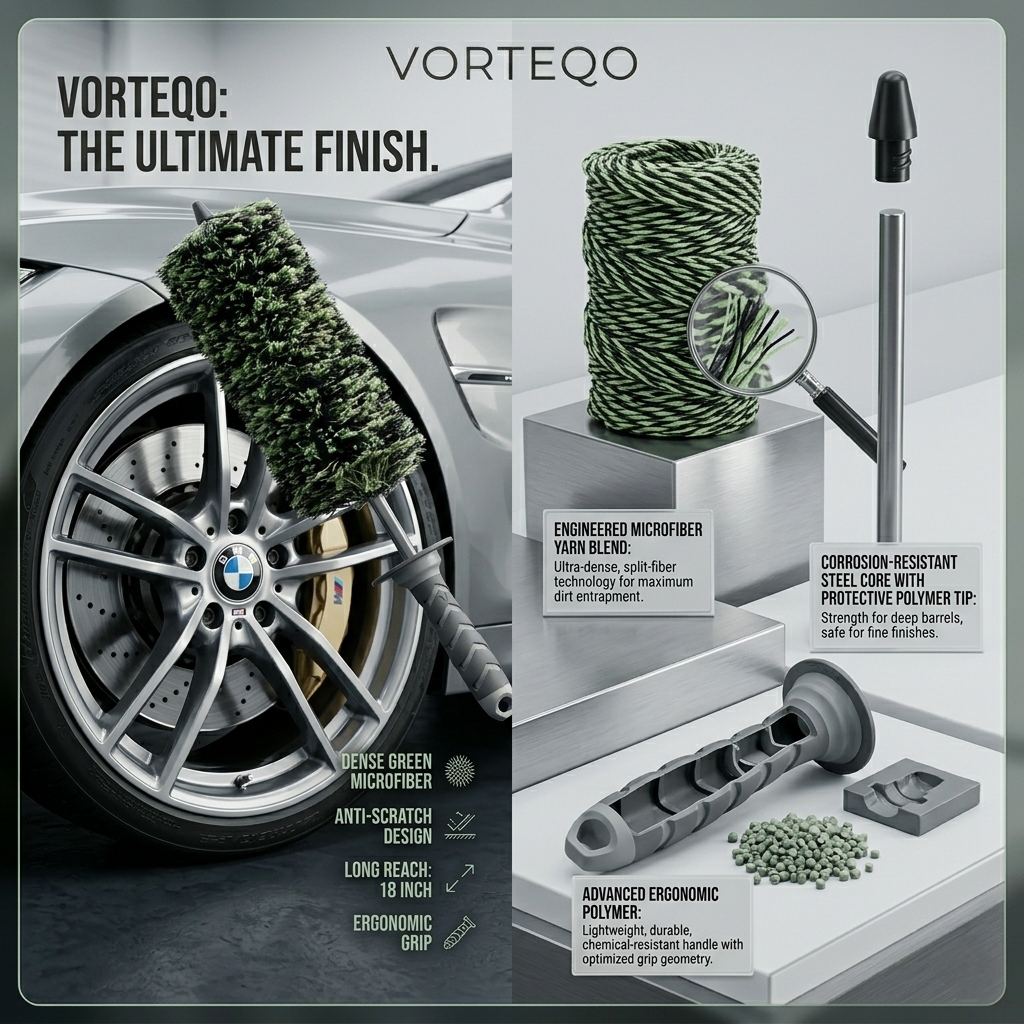 Vorteqo Pro Wheel Brush