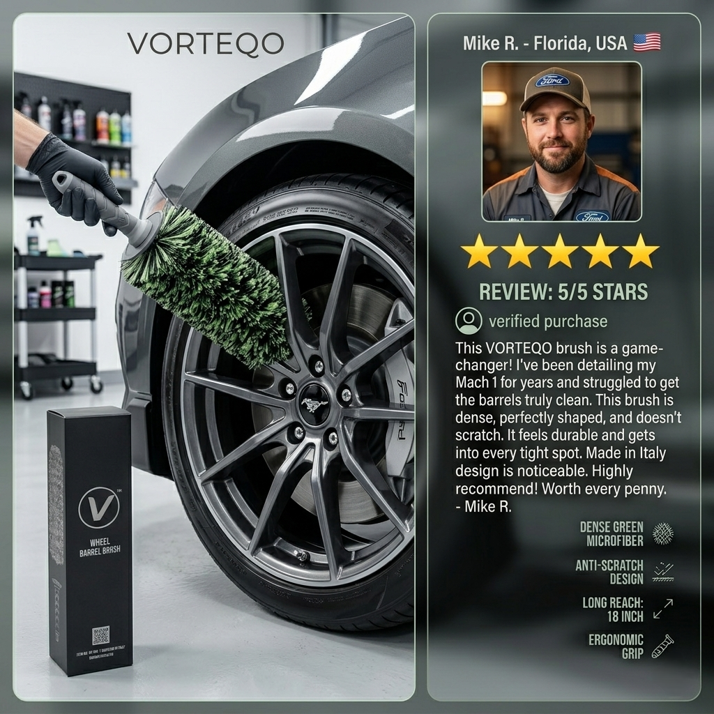 Vorteqo Pro Wheel Brush