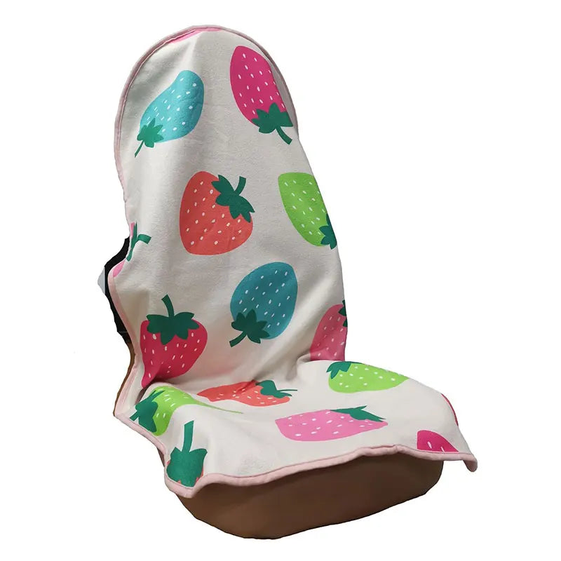Towel Print Car Seat Cover