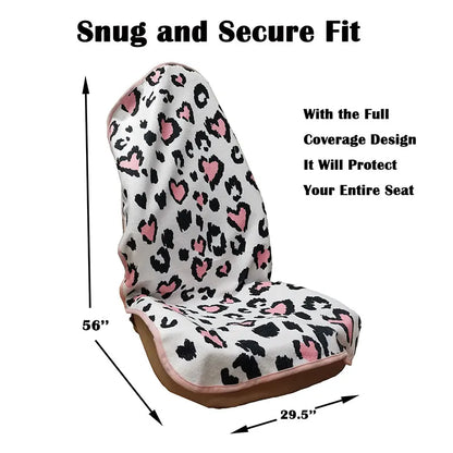 Towel Print Car Seat Cover