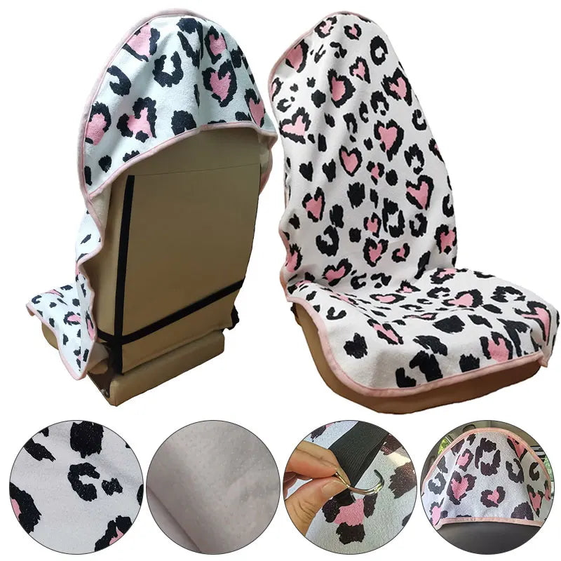 Towel Print Car Seat Cover