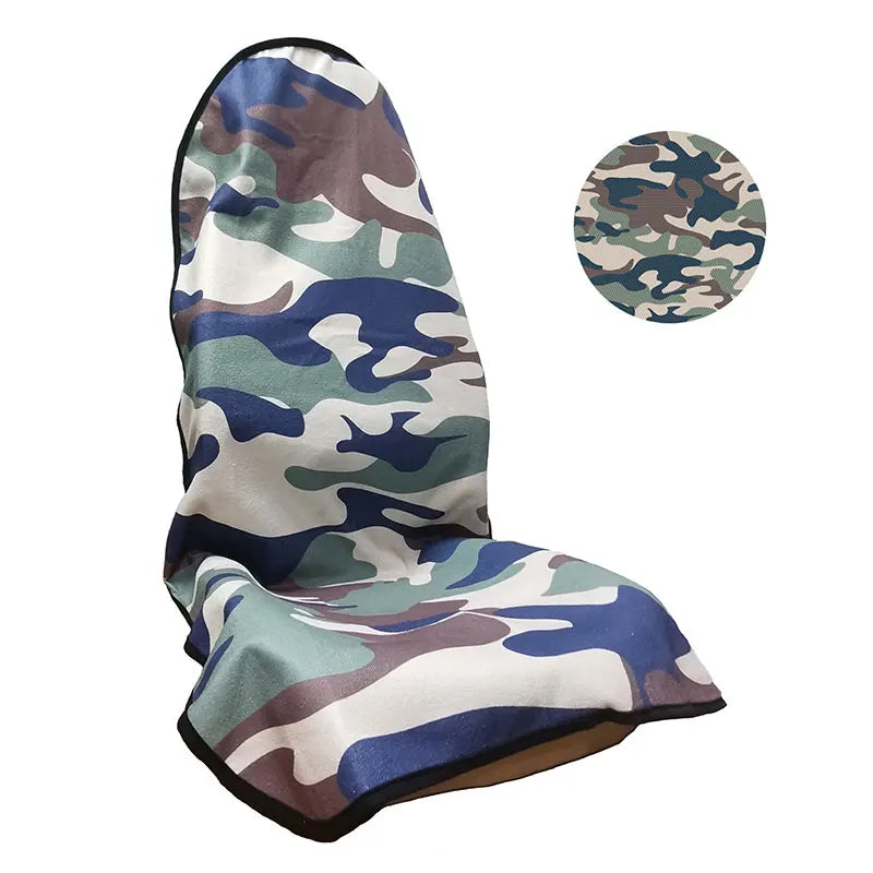 Towel Print Car Seat Cover
