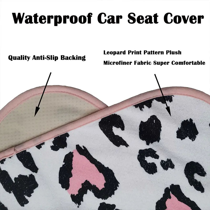 Towel Print Car Seat Cover